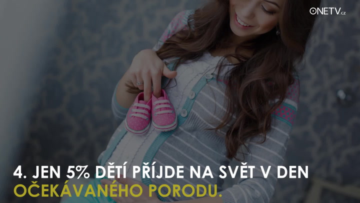 Nastávající maminky, zpozorněte: 7 informací o těhotenství, které jste možná nevěděly!