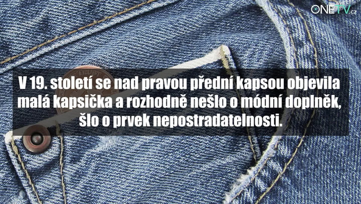 V životě byste neodhadli, k čemu slouží malá kapsička u vašich džín: Sledujte tohle video!