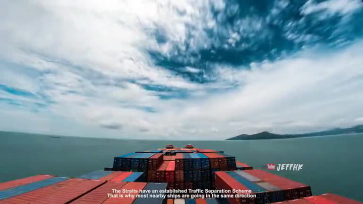 Námořník točil měsíc v kuse úžasné záběry. Zmapoval desítky tisíc kilometrů dlouhou cestu obřího trajektu