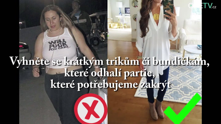 Máte postavu ve tvaru jablka? 5 tipů, jak se oblékat, když máte větší bříško!