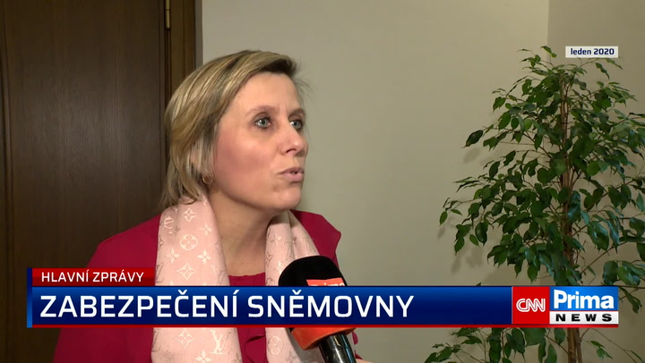 Po lednovém útoku dostane Poslanecká sněmovna lepší kamerový systém, stojí miliony