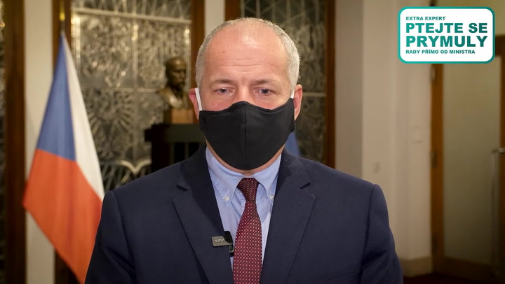 Rady od ministra zdravotnictví: Ptejte se Romana Prymuly na koronavirus