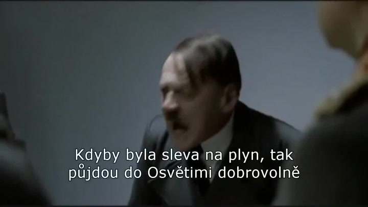 Hitler objevil leták Lidlu s černochem! Tohle video baví český internet!