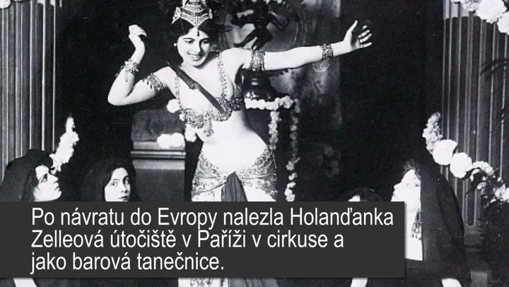 Nejvíc sexy špionka v historii? Svůdnou tanečnici Matu Hari nakonec čekala kulka za zradu