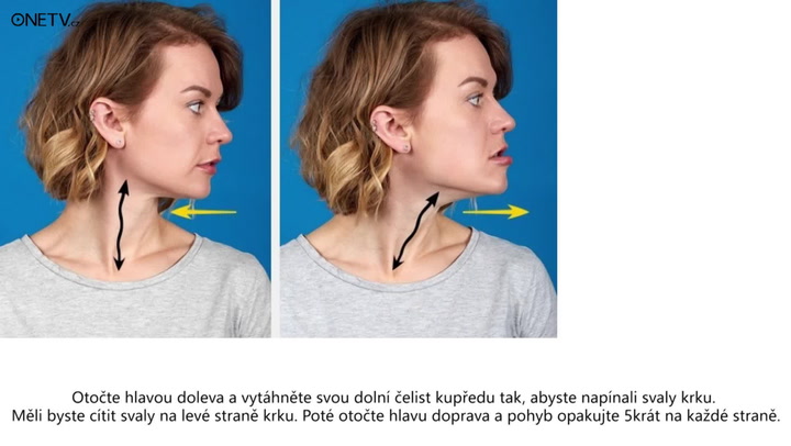 Zbavte se dvojité brady: 3 jednoduché cviky, co opravdu fungují!