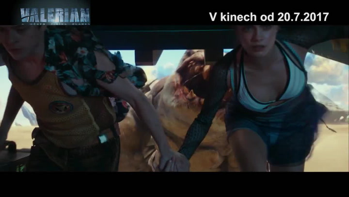 Valerián a město tisíce planet v kinech už tento čtvrtek! Podívejte se na žhavé ukázky