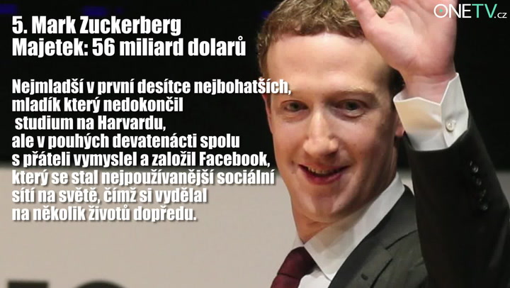 Deset nejbohatších lidí světa v jednom videu. Které jejich výtvory potkáváme každý den?