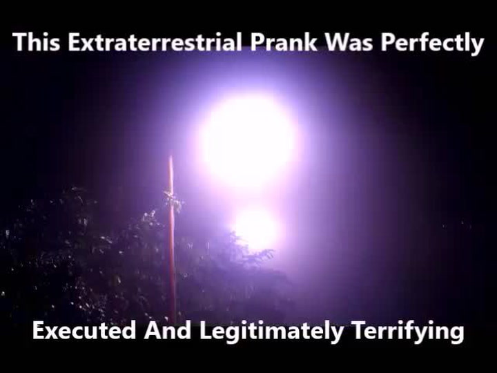 DRSNÝ PRANK: Lidé si mysleli, že na naši planetu opravdu přistálo UFO! Tohle VIDEO vás dostane!