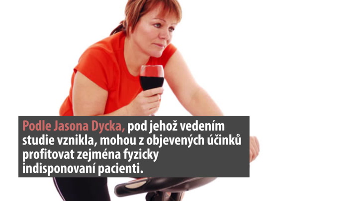 A JE TO TADY: Místo posilovny si dejte červené víno, vyjde to nastejno!