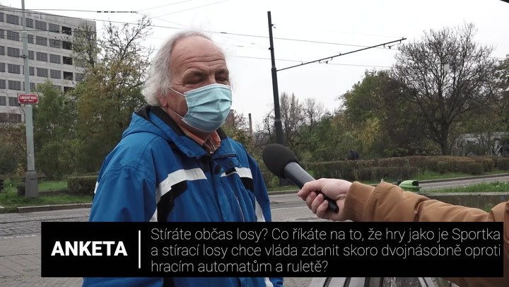 Anketa: Co říkají lidé na to, že hry jako Sportka a stírací losy chce vláda zdanit skoro dvojnásobně oproti hracím automatům?