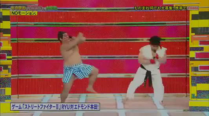 V JAPONSKU SE ZBLÁZNILI! V televizní soutěži napodobují starou hru Street Fighter 2