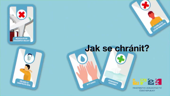 Ministerstvo zdravotnictví vydalo video o koronaviru: Vše podstatné v minutě a půl