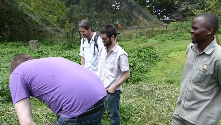 Tenhle podivný pták se snažil komunikovat s návštěvníkem v ZOO. Tohle podivné video musíte vidět!