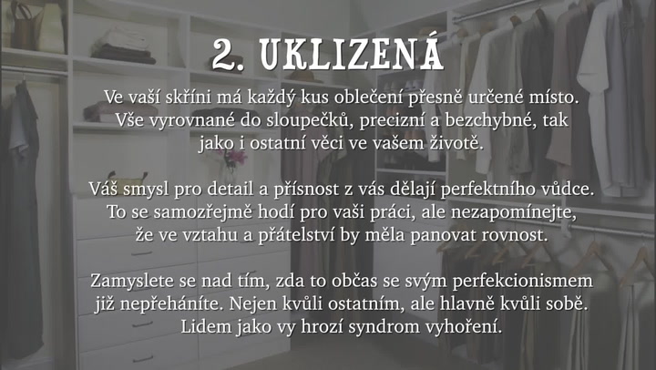 Vaši skříň jen tak nikomu neukazujte: Řekne o vás víc, než byste chtěli!