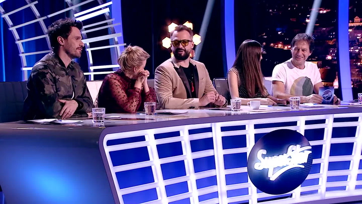 SuperStar: Blonďatá soutěžící naprosto odzbrojila Pala Haberu svým napěchovaným dekoltem