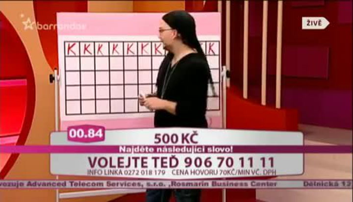Moderátor Barrandova zažil v přímém přenosu horké chvíle. Volající měl hodně zvrácenou fantazii