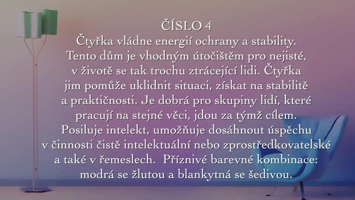 A tohle jste věděli? Číslo vašeho domu ovlivňuje celý váš život!